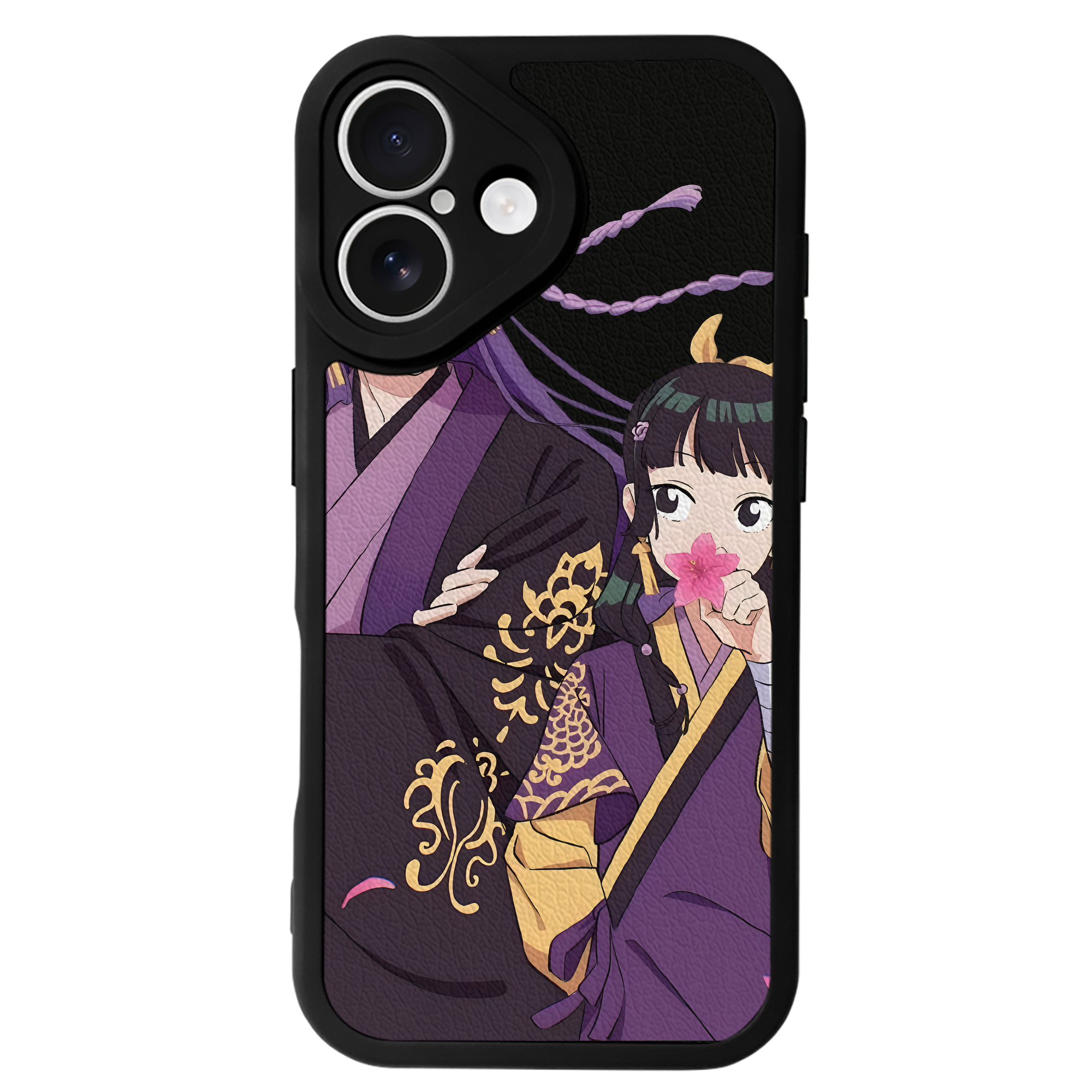 （画像用） 薬屋のひとりごと The Apothecary Diaries 【iPhone 16シリーズ対応】シリコンスマホケース（レザー調） 材質：シリコン